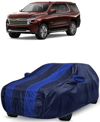 ANTOFY Car Cover For Chevrolet Tahoe 6.2L (With Mirror Pockets)(Blue, Blue)