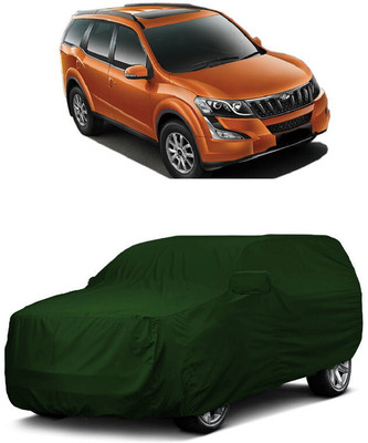 ANTOFY Car Cover For Mahindra XUV500 AT W10 FWD (With Mirror Pockets)(Green)