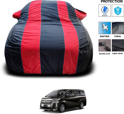 PAGORA Car Cover For Toyota Vellfire (With Mirror Pockets)(Red)