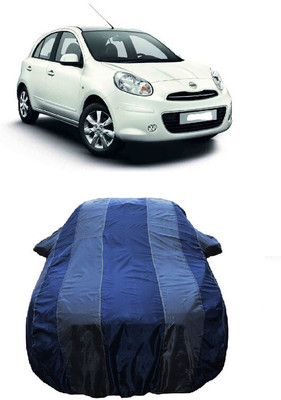 Wegather Car Cover For Nissan Micra K9K (With Mirror Pockets)(Grey)
