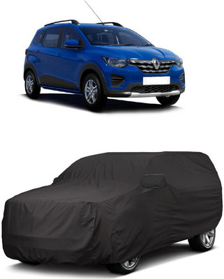 ANTOFY Car Cover For Renault Triber RXT (With Mirror Pockets)(Grey)