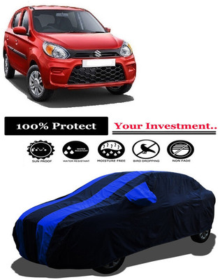 Amexride Car Cover For Maruti 800 Std (With Mirror Pockets)(Multicolor)
