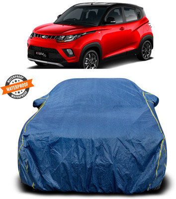 PAGORA Car Cover For Mahindra KUV100 (With Mirror Pockets)(Blue)