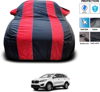 PAGORA Car Cover For Kia Sorento (With Mirror Pockets)(Red)