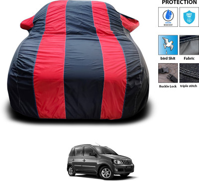 PAGORA Car Cover For Mahindra Quanto (With Mirror Pockets)(Red)