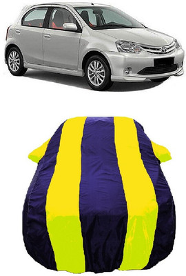 Wegather Car Cover For Toyota Etios Liva GD (With Mirror Pockets)(Yellow)