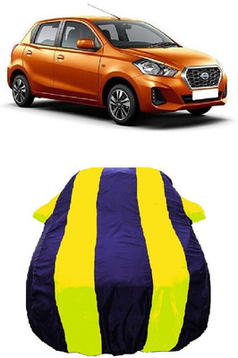 Wegather Car Cover For Datsun GO T (With Mirror Pockets)(Yellow)
