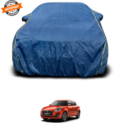 PAGORA Car Cover For Maruti Suzuki Swift (With Mirror Pockets)(Blue)
