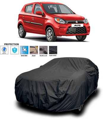 CODOKI Car Cover For Maruti A-Star (With Mirror Pockets)(Black)