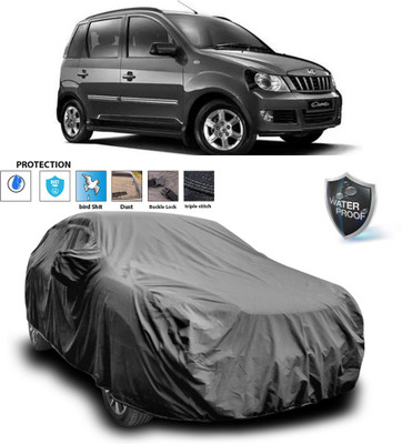 PAGORA Car Cover For Mahindra Quanto (With Mirror Pockets)(Grey)