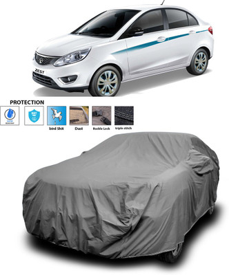 PAGORA Car Cover For Tata Zest (With Mirror Pockets)(Grey)