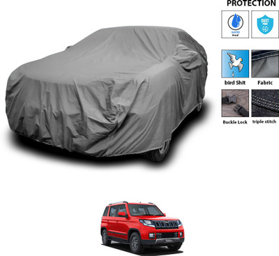 PAGORA Car Cover For Mahindra TUV300 (With Mirror Pockets)(Grey)