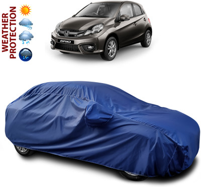 CODOKI Car Cover For Honda BR-V (With Mirror Pockets)(Blue)