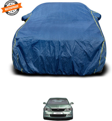 PAGORA Car Cover For Skoda Laura (With Mirror Pockets)(Blue)