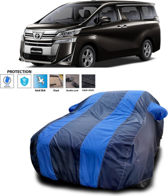 CODOKI Car Cover For Toyota Vellfire (With Mirror Pockets)(Blue)