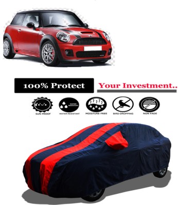 Amexride Car Cover For Mini Cooper Cooper 3 DOOR S Carbon Edition (With Mirror Pockets)(Red)