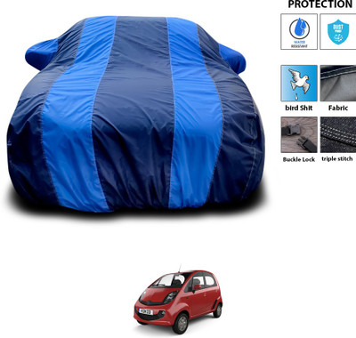 CODOKI Car Cover For Tata Nano Genx (With Mirror Pockets)(Blue)