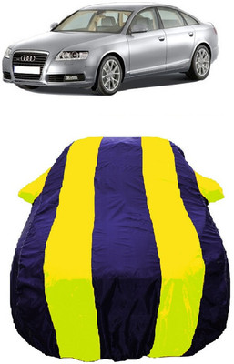 Wegather Car Cover For Audi A6 4F2 3.0 TDI Quattro (With Mirror Pockets)(Yellow)