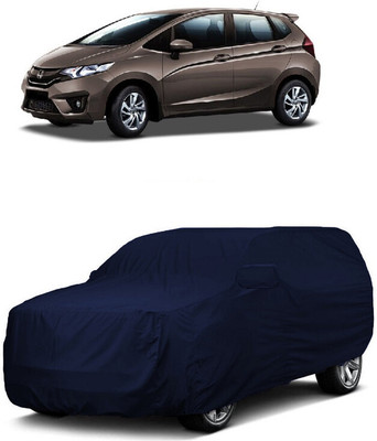 ANTOFY Car Cover For Honda Jazz 1.5 SV i DTEC (With Mirror Pockets)(Blue)