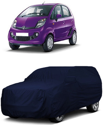 ANTOFY Car Cover For Tata Nano Genx (With Mirror Pockets)(Blue)
