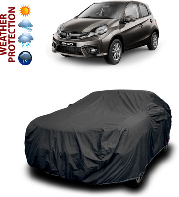 CODOKI Car Cover For Honda BR-V (With Mirror Pockets)(Black)