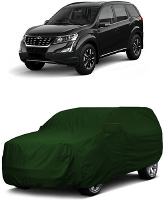 ANTOFY Car Cover For Mahindra XUV500 W11 Option AWD Diesel (With Mirror Pockets)(Green)