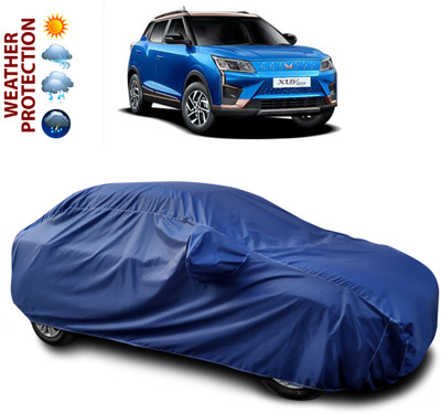 CODOKI Car Cover For Mahindra XUV400 (With Mirror Pockets)(Blue)