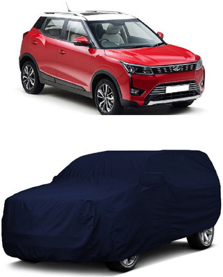 ANTOFY Car Cover For Mahindra XUV300 W4 Diesel (With Mirror Pockets)(Blue)