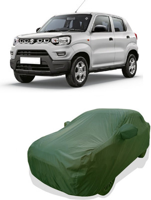 Tricway Car Cover For Maruti Suzuki S-Presso Vxi (O) (With Mirror Pockets)(Green)