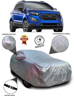 PAGORA Car Cover For Ford Ecosport (With Mirror Pockets)(Silver)