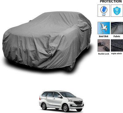 CODOKI Car Cover For Toyota Avanza (With Mirror Pockets)(Grey)