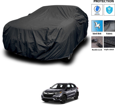 CODOKI Car Cover For Honda HR-V (With Mirror Pockets)(Black)