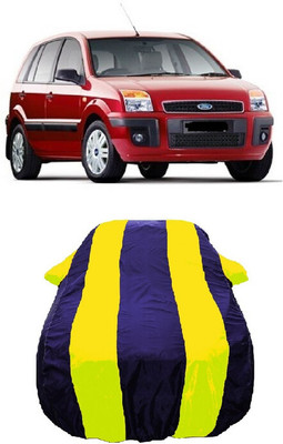 Wegather Car Cover For Ford Fusion Titanium 1.6 5DR (With Mirror Pockets)(Yellow)