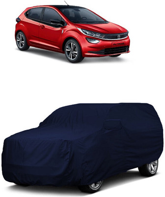 ANTOFY Car Cover For Tata Altroz XM Petrol (With Mirror Pockets)(Blue)