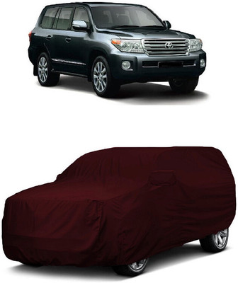 ANTOFY Car Cover For Toyota Land Cruiser VX (With Mirror Pockets)(Maroon)