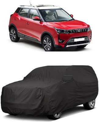 ANTOFY Car Cover For Mahindra XUV300 W4 Diesel (With Mirror Pockets)(Grey)