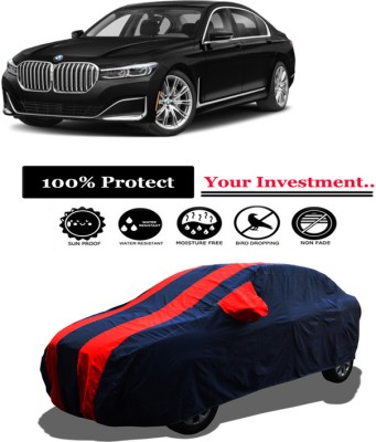 Amexride Car Cover For BMW 7 Series 740i (With Mirror Pockets)(Red)