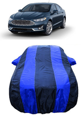 Wegather Car Cover For Ford Fusion (With Mirror Pockets)(Blue)