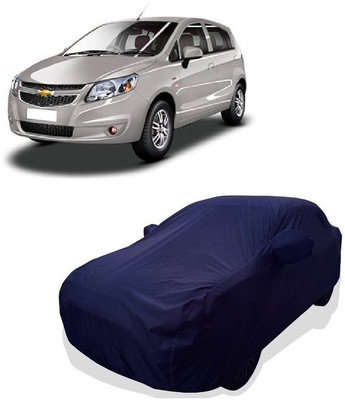 Tricway Car Cover For Chevrolet Uva Split (With Mirror Pockets)(Blue)