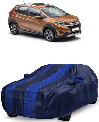 ANTOFY Car Cover For Honda WRV (With Mirror Pockets)(Blue, Blue)