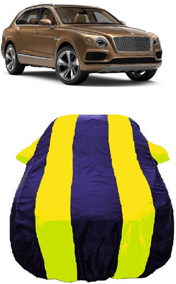 Wegather Car Cover For Bentley Bentayga V8 Petrol (With Mirror Pockets)(Yellow)