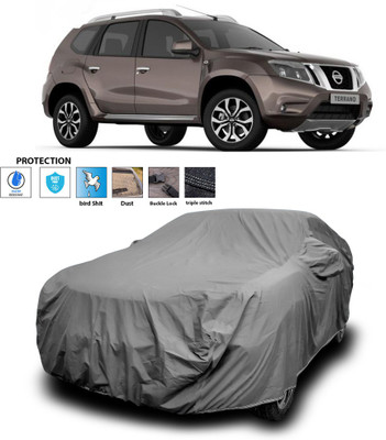 PAGORA Car Cover For Nissan Terrano (With Mirror Pockets)(Grey)