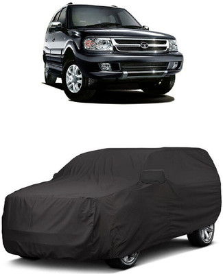 ANTOFY Car Cover For Tata Safari VTT EX (With Mirror Pockets)(Grey)