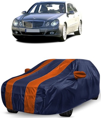 ANTOFY Car Cover For Mercedes Benz E-Class E 280 CDI (With Mirror Pockets)(Orange, Blue)