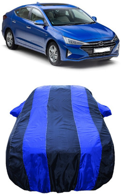 Wegather Car Cover For Hyundai Elantra (With Mirror Pockets)(Blue)