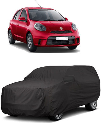 ANTOFY Car Cover For Nissan Micra Active XL ICC WT20 SE (With Mirror Pockets)(Grey)