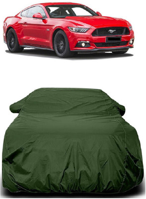 Autoprime Car Cover For Ford Mustang (With Mirror Pockets)(Green)