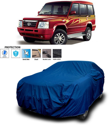 PAGORA Car Cover For Tata Sumo Gold (With Mirror Pockets)(Blue)