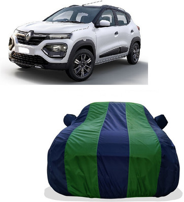 Tricway Car Cover For Renault Kwid (With Mirror Pockets)(Green)