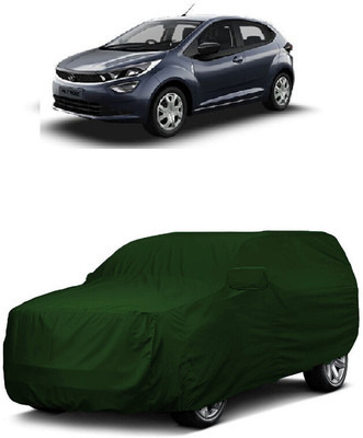 ANTOFY Car Cover For Tata Altroz XT Petrol (With Mirror Pockets)(Green)